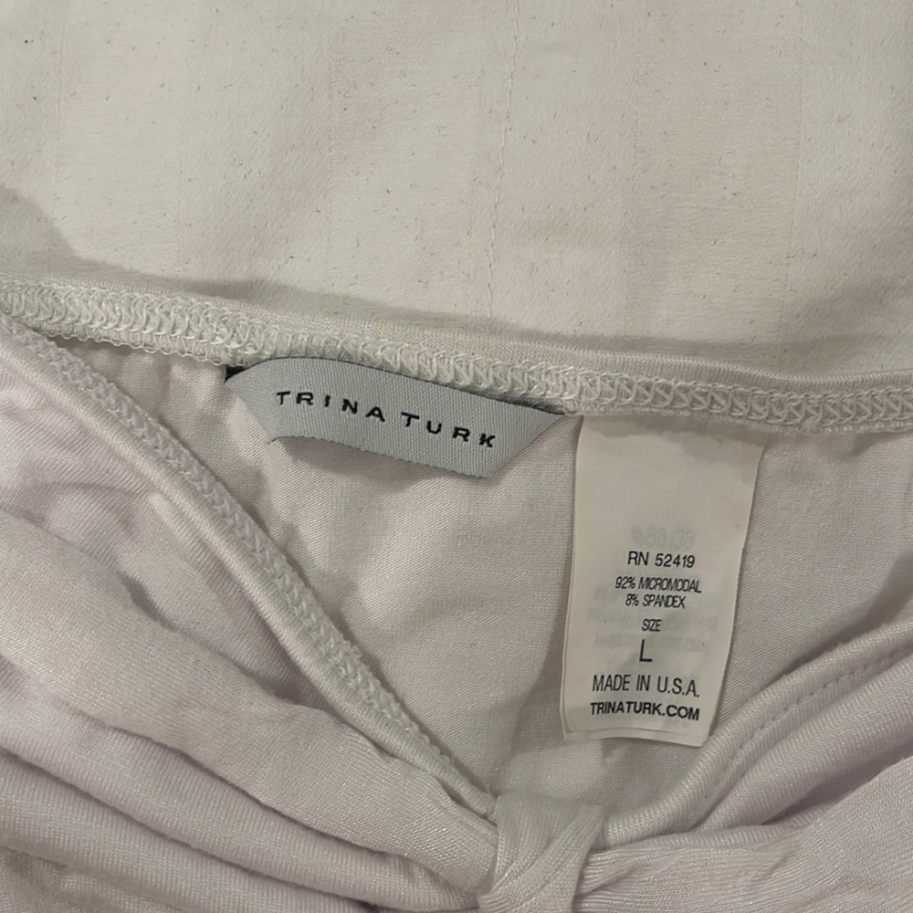 Long white maxi, Trina Turk dress